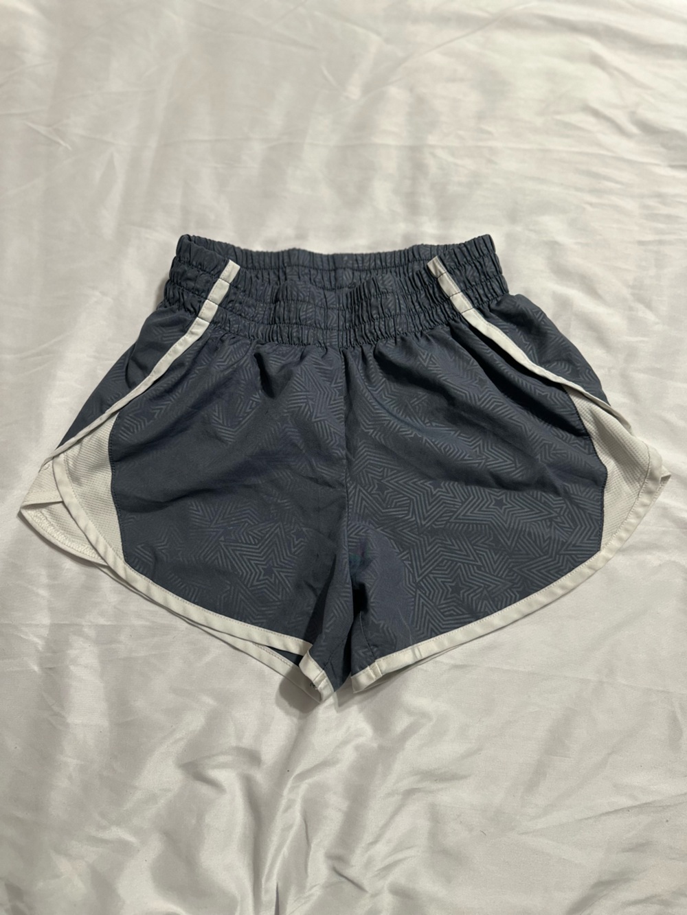Athletic Works Navy Shorts with White Trim